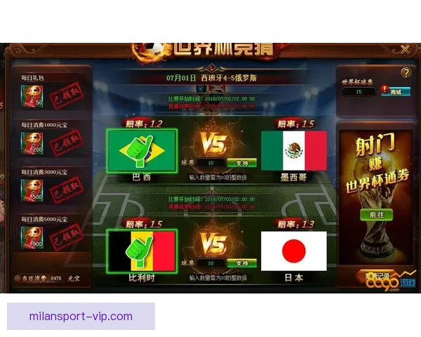 世界杯竞猜赔率变化分析及其对比赛走势的影响解读